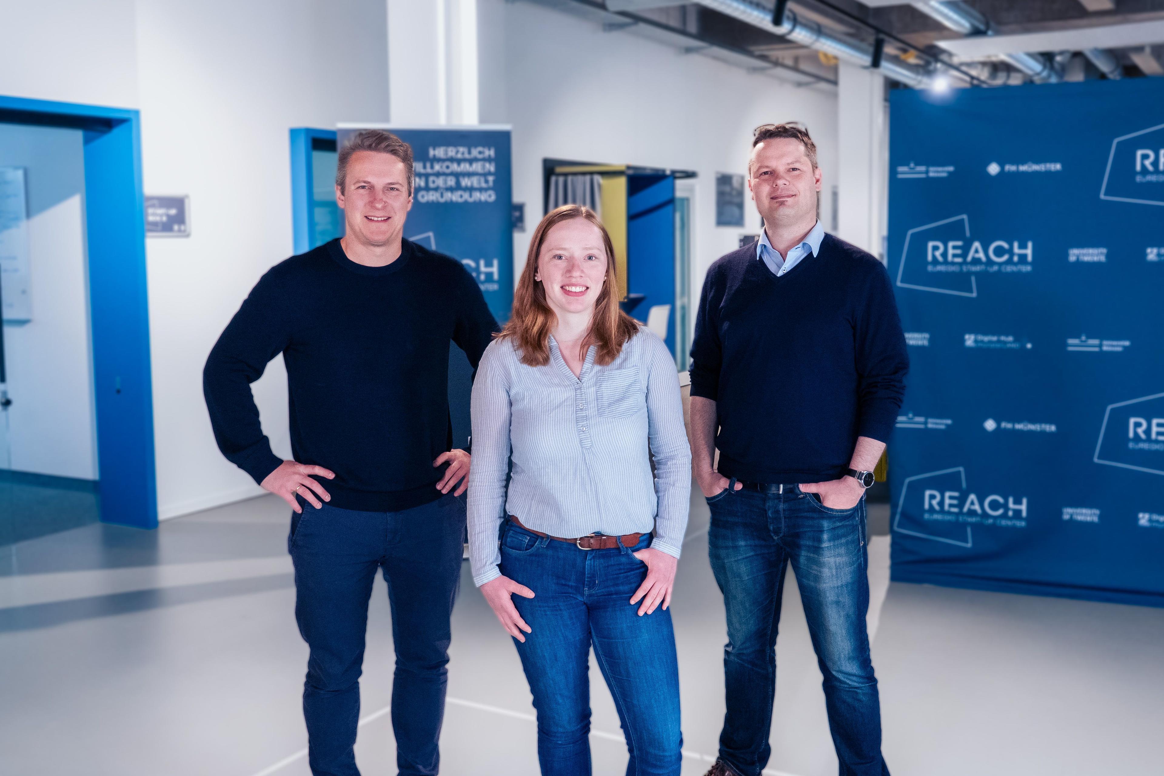 Nicole Riedel, Dr. Jan Bruder und Dr. Peter Baumgart