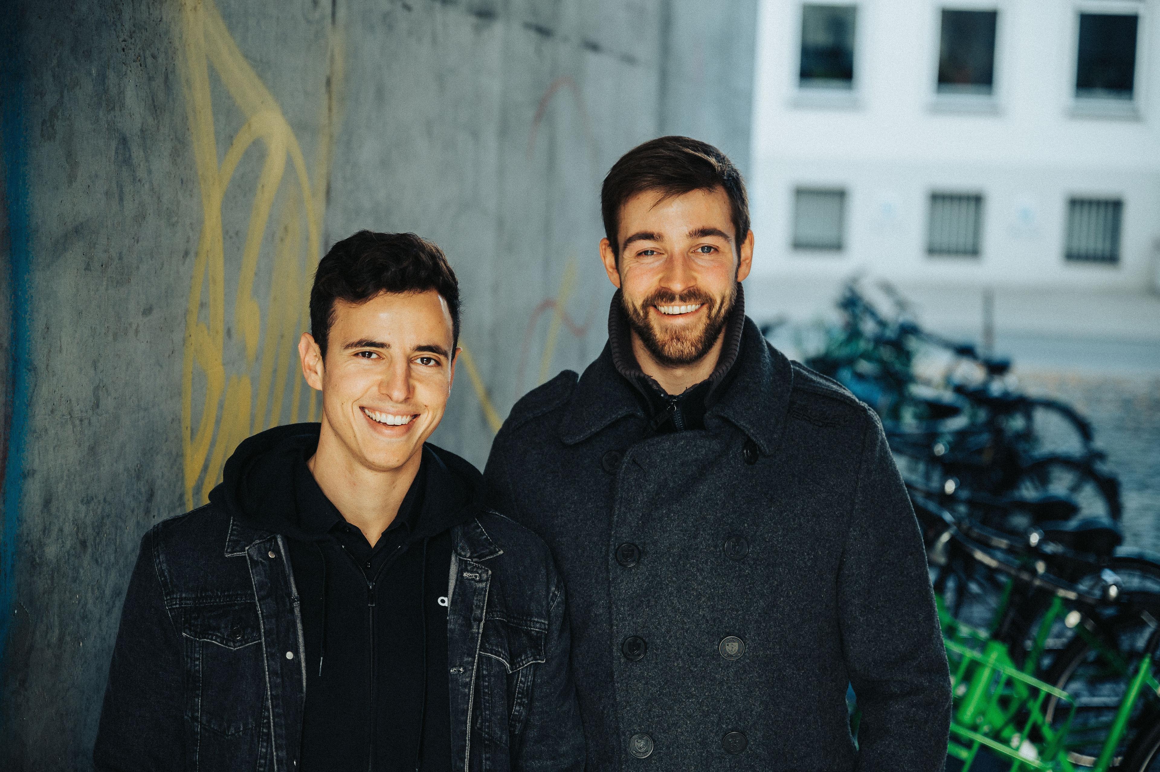 Maximilian Weldert und Dr. Amir Timo Marouf