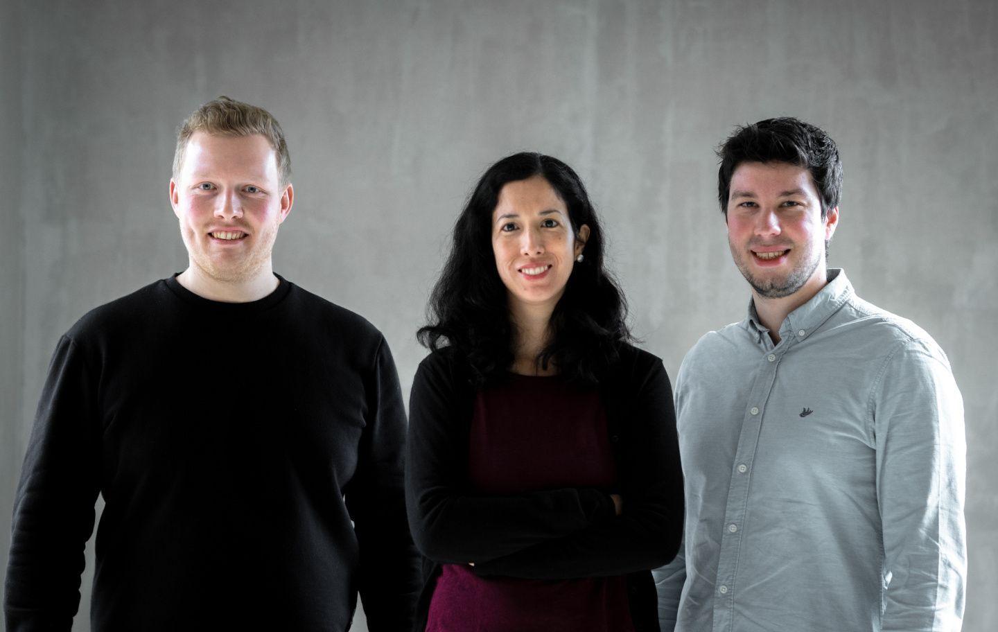 Moritz Wesseler, Jimena Gálvez Paredes und Alexander Bogdanow