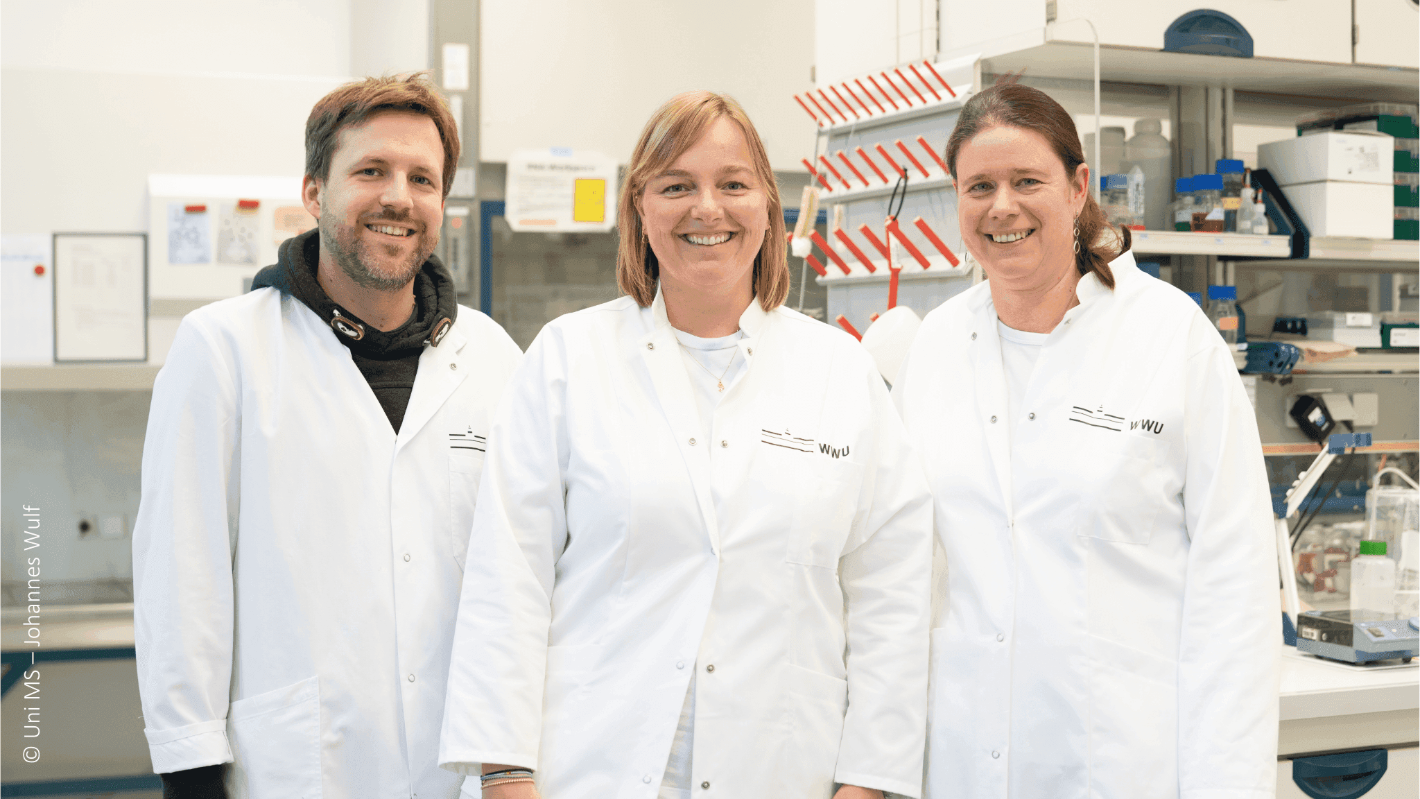 Dr. Anne Vortkamp, Dr. Philipp Lemke, Dr. Carolin Richter und Prof. Dr. Bruno Moerschbacher